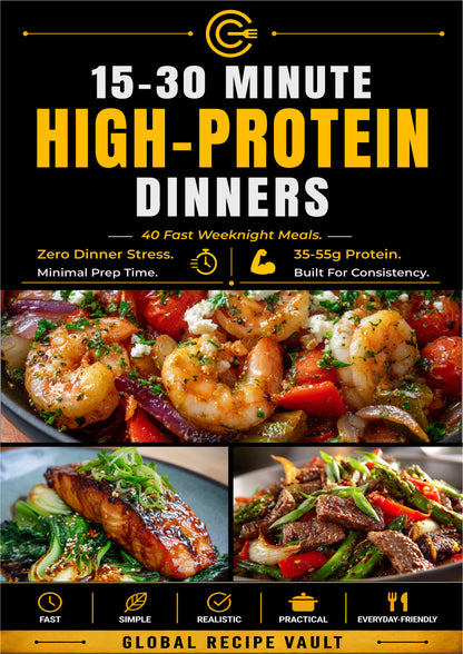 15-30 Minute High-Protein Dinners