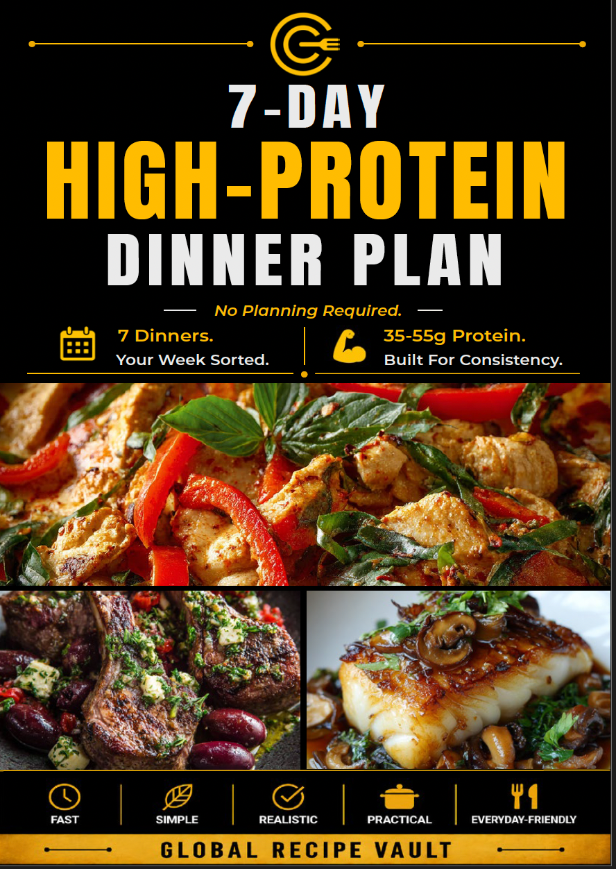 7-Day High-Protein Dinner Plan