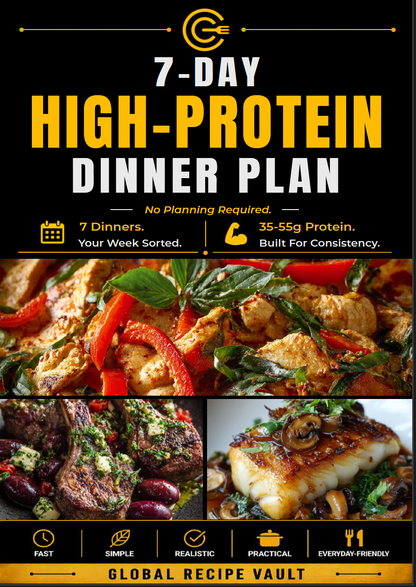 7-Day High-Protein Dinner Plan