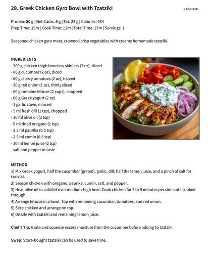 15-30 Minute High-Protein Dinners